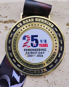 25 Years - Patriot Day 9/11 Virtual 5K, 10K, 13.1M, & 26.2M (September ) logo