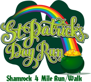 St Patrick's Day Run logo