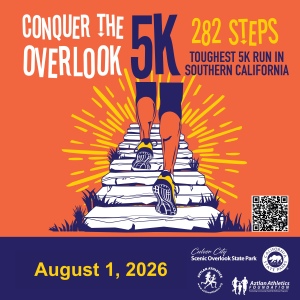 Conquer the Overlook 5K Run logo