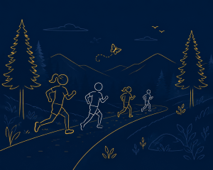 Butterfly Friends Foundation Family Fun Run & Walk logo