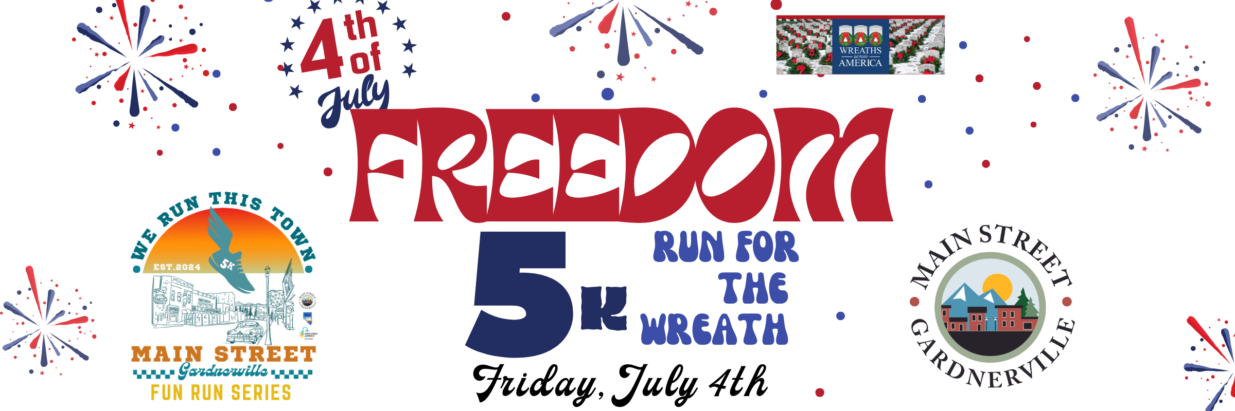 Freedom 5K Run for the Wreath Fun Run/Walk