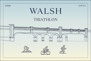 WALSH Triathlon logo
