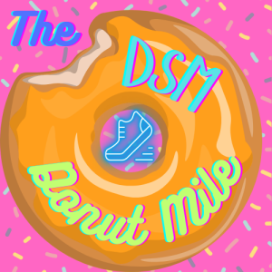 The Des Moines Donut Mile logo