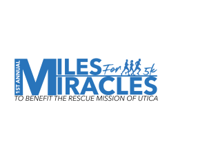 Miles for Miracles 5k Run & Walk to benefit the Rescue Mission of Utica logo