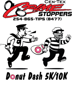 Cen-Tex Crime Stoppers Donut Dash logo