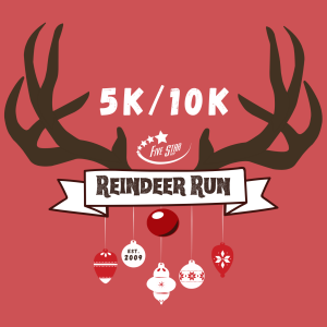 Reindeer Run 5K/10K logo