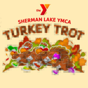 Sherman Lake Ymca Turkey Trot logo