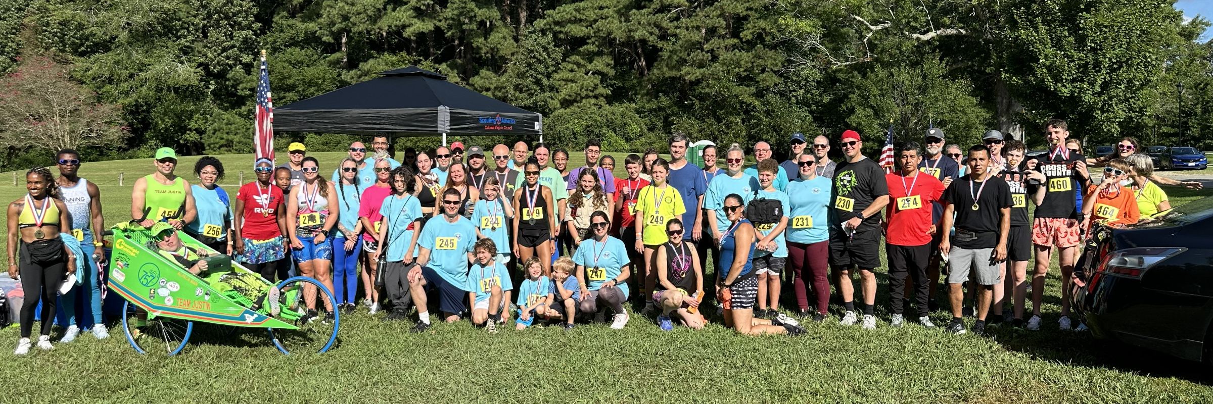 Monitor Merrimac District of the Colonial Virginia Council - Scouting America Scout Strong 5K