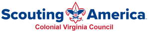 Monitor Merrimac District of the Colonial Virginia Council - Scouting America Scout Strong 5K logo