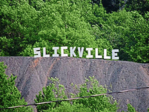 Slickville 5k Coal Mine Climb & 2 Mile Fun Walk logo