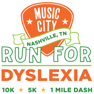Music City Run for Dyslexia logo