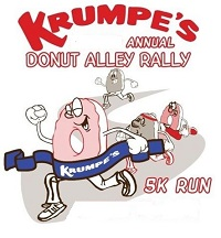 Krumpe's Donut Alley Rally 5K logo