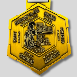 2026 Full Armor of God 1M 5K 10K 13.1 26.2 logo