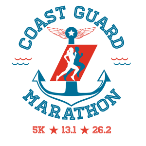 Coast Guard Marathon logo