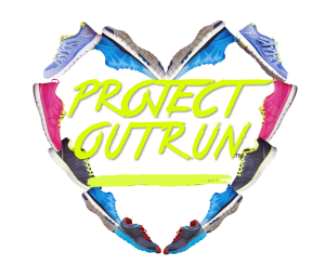 Project Outrun "Faster Every Day", 5K & Fun Run logo