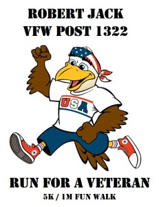 Run for a Vet 5K/1M Race logo