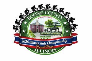 Illinois Road Race State Championship - Boone County Road Race logo