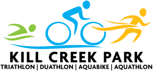 Kill Creek Park Triathlon, Duathlon, Aquabike, & Aquathlon logo