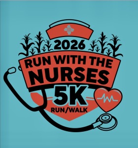 Run with the Nurses 5k logo