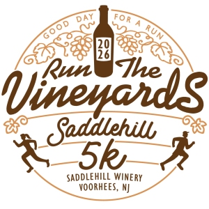 Run the Vineyards Saddlehill Winery 5K logo