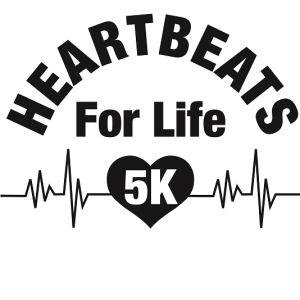 Heartbeats For Life 5K logo