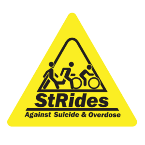 StRides Against Suicide & Overdose logo