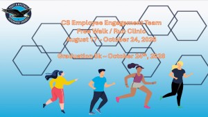Stronger Together – CS Employee Engagement Graduation 5K Plus forts ensemble / 5 km de graduation du groupe d’engagement CS logo