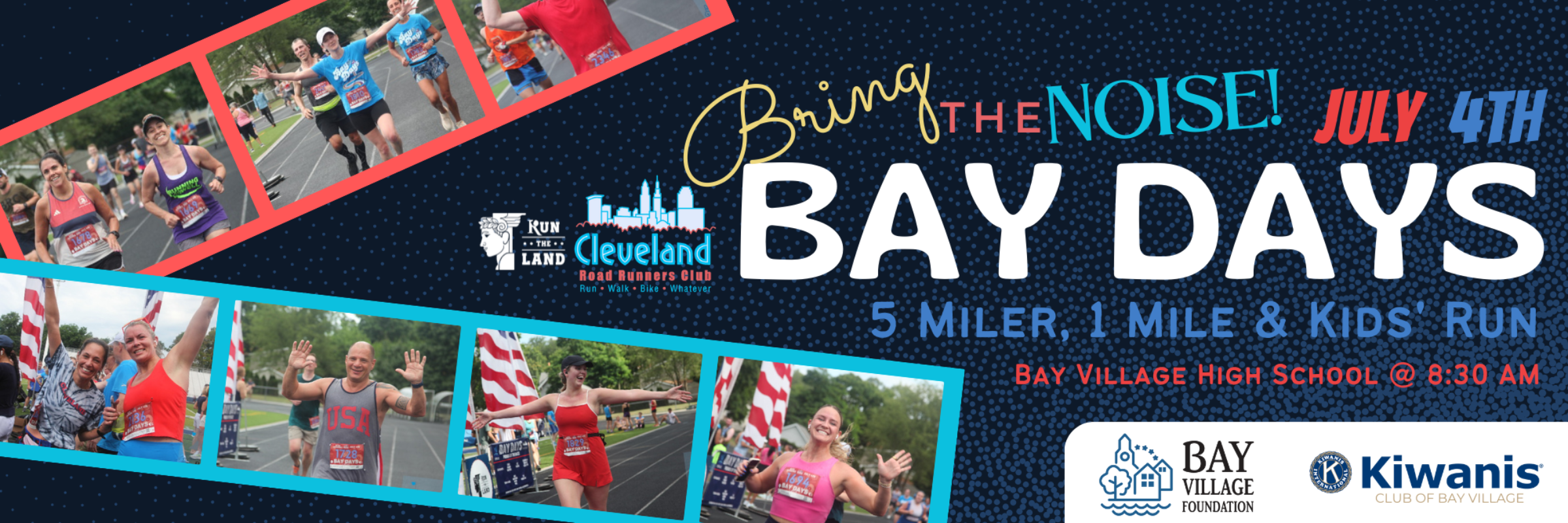 Bay Days 5 Miler, 1 Mile, & Kids Track Dash