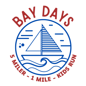 Bay Days 5 Miler, 1 Mile, & Kids Track Dash logo