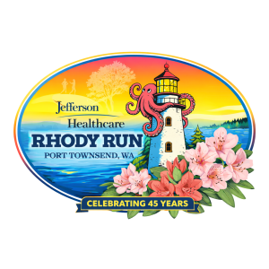 Jefferson Healthcare RHODY RUN logo
