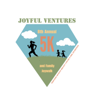 Joyful Ventures 5K Run and Family Joy Walk logo