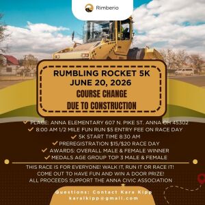 Rumbling Rocket 5K logo