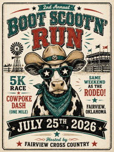 Boot Scoot'n Run - Fairview, OK logo