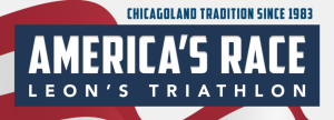 America's Race - Leon's Triathlon.  June 7, 2026 logo