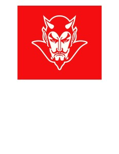 The Elkmont Athletic Club Red Devil 5K logo
