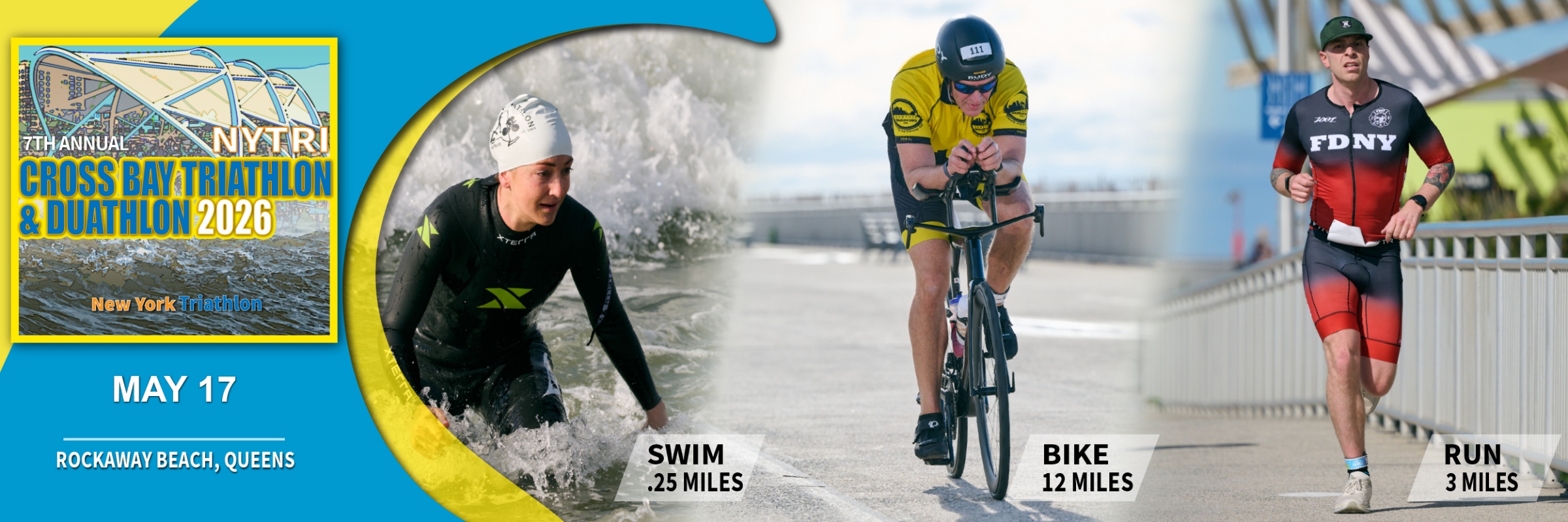 7th Annual Cross Bay Triathlon/Duathlon
