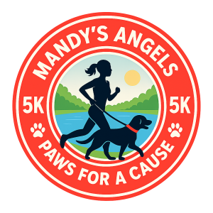 Mandy’s Angels Paws for a Cause 5K logo