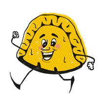 The Perogie Dash logo