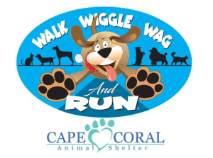 WALK, WIGGLE, WAG & 5K RUN FOR THE CAPE CORAL ANIMAL SHELTER - 2027 logo