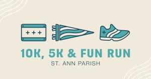 St. Ann's 5K & Fun Run: presented by Nail & Key Real Estate Group logo
