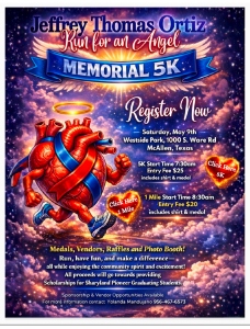 Jeffrey Thomas Ortiz Memorial 5K logo