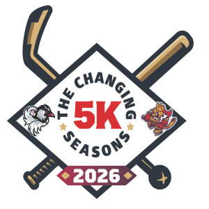 The Changing Seasons 5k presented by the Idaho Falls Chukars & Spud Kings logo