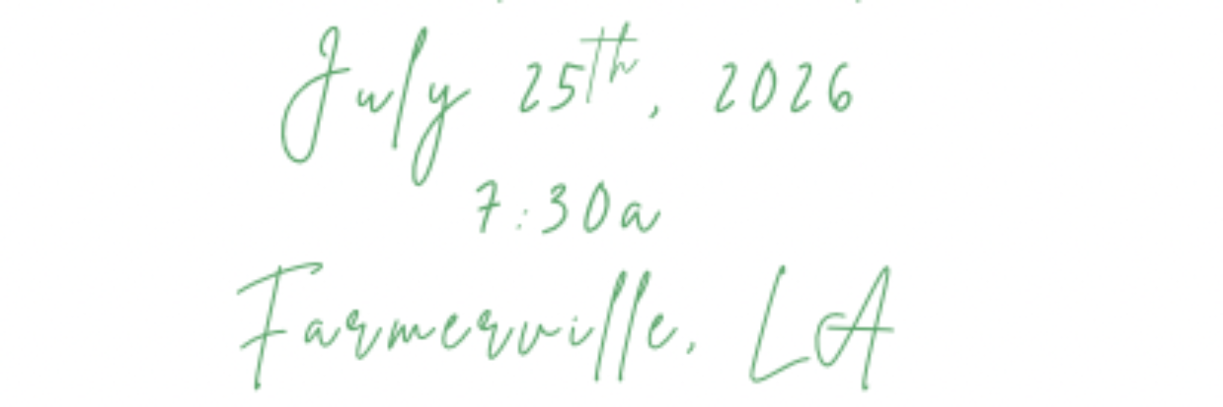 2026  Louisiana Watermelon Festival 5k
