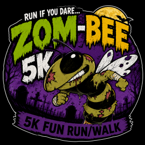 Zom-Bee 5k logo