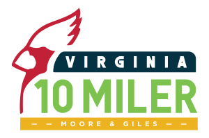 The Moore & Giles Virginia 10 Miler logo