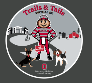 Trails and Tails Virtual 5k logo