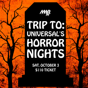Trip to: Universal's Horror Nights logo