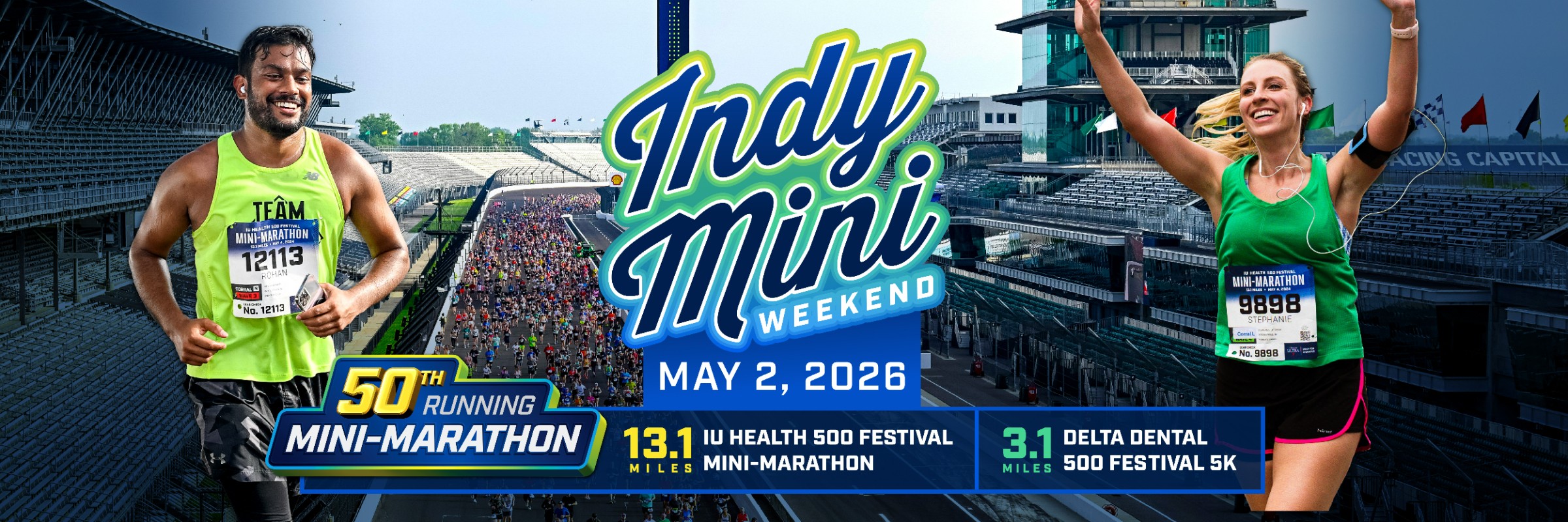 500 Festival Running Events