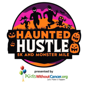 Haunted Hustle 5k & Monster Mile logo