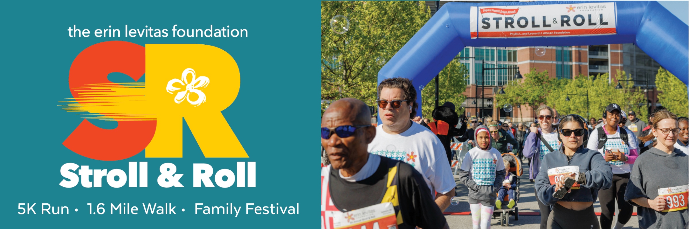 Stroll & Roll: 5K Run & Family Fun Walk to benefit the Erin Levitas Foundation